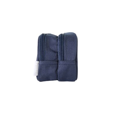 3666311027401-Trousse Phileas - 23cm -  2 compartiments - marine - Bagtrotter--1