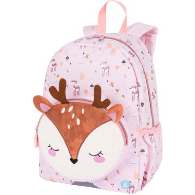 3664447203713-Sac à dos maternelle Doudou - 1 compartiment - Girl - Oberthur--0
