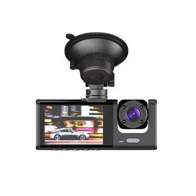 5900217976769-Dashcam - caméra embarqué pour voiture - 3 caméras avant, intérieur et arrière – Microphone + haut-p--2