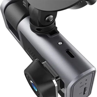 5900217976769-Dashcam - caméra embarqué pour voiture - 3 caméras avant, intérieur et arrière – Microphone + haut-p--3