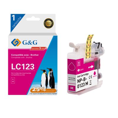 6942383184707-Cartouche compatible Brother LC123 - magenta - G&G--0