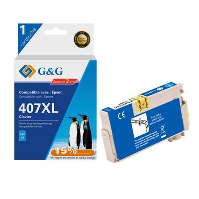 6937173406824-Cartouche compatible Epson 407 Clavier - cyan - G&G--0