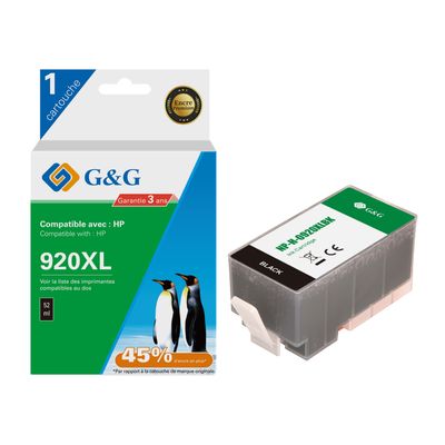 6937173407135-Cartouche compatible HP 920XL - noir - G&G--0