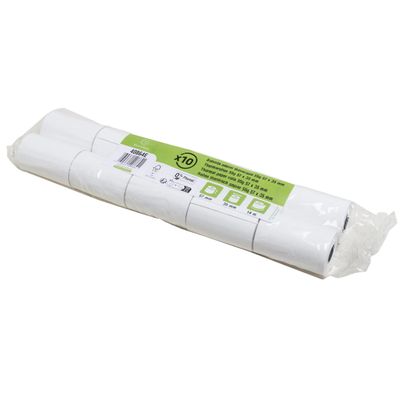 3130631408641-Exacompta -10 Bobines Ticket Carte Bancaire 57x35mm - 14m - Thermique 55g/m² Sans Phénol - Blanc - No--1