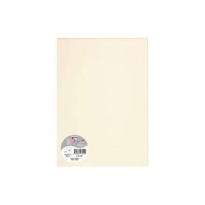 3329680261240-Pollen - papier teinté - lisse - 5 feuille(s) - A4 - 120 g/m²-Avant-0