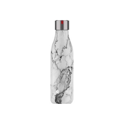 3614300081385-Les Artistes Paris - Gourde Bouteille isotherme 500 ml - marbre - acier inoxydable-P_405133654_1-0