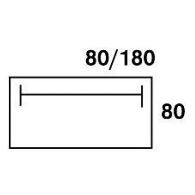 3253310304291-Bureau droit IDRA - L160 cm - Pied alu - plateau imitation noyer-P_405152449_5-4