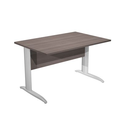 0404052255515-Bureau droit Trend - L140 - Pieds métals - plateau imitation frêne toscan - pied effet c-P_405225551_1-0