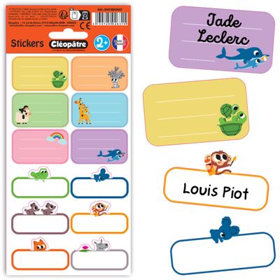 3134725026315-Cléopâtre - Étiquette - 440 x 260 mm / 440 x 150 mm (pack de 12)-P_405242588_5-4