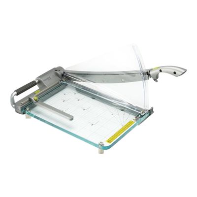 5028252250450-Rexel CL410 - Cisaille A4 - coupe 10 feuilles-Angle gauche-1