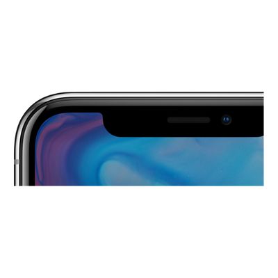 3701083036883-Apple iPhone X - smartphone reconditionné grade A - 4G - 256 Go - blanc-Gros plan-7