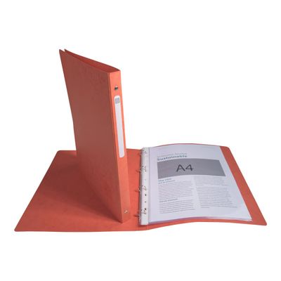 3130634512505-Exacompta - Classeur carte lustrée souple 4 anneaux - A4 - pour 100 feuilles - disponible dans di-Avant-2