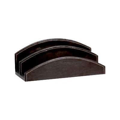 3173747178404-Carpentras Sign Elyane - Trieur courrier - 2 compartiments - marron foncé-Angle gauche-0