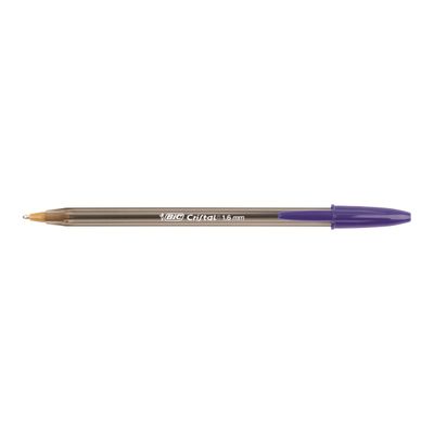 3086123175570-BIC Cristal Large - stylo à bille - bleu-Angle gauche-2