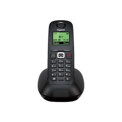 4250366841229-Gigaset A540 Trio - téléphone sans fil + 2 combinés supplémentaires - noir-Avant-1
