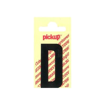 2012349362648-Pickup - Étiquette autocollante - 150 mm - Lettre D - noir mat-Avant-0