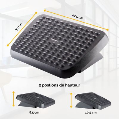 0400048121703-Fellowes - Repose-pieds réglable en hauteur - surface massante--1
