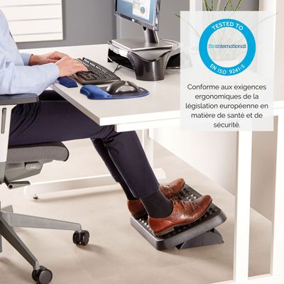 0400048121703-Fellowes - Repose-pieds réglable en hauteur - surface massante--4
