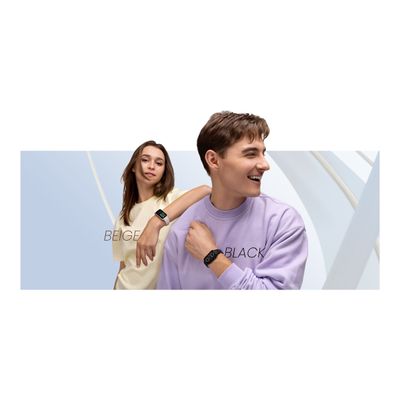 6972596105305-Amazfit Band 7 - Montre connectée - affichage 1.47" - beige-Avant-6