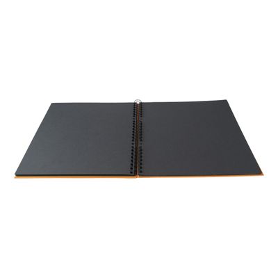 3130630151173-Exacompta Milano - Album photos 32 x 32 cm - 60 pages - orange-Avant-3