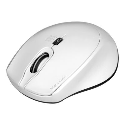 3567049007140-PORT DESIGNS - Souris sans fil - silencieuse - blanc-Angle droit-0