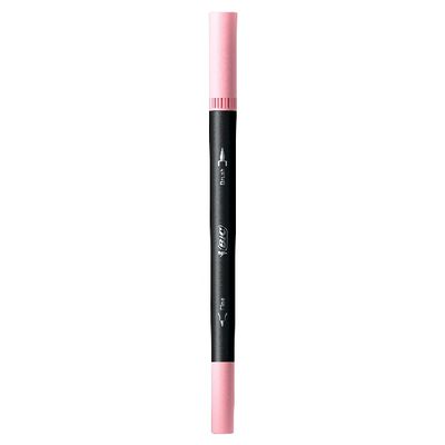 3086123681323-BIC Intensity Dual Tip - 6 Feutres de coloriage double pointe pinceau - couleurs pastels assorties--8