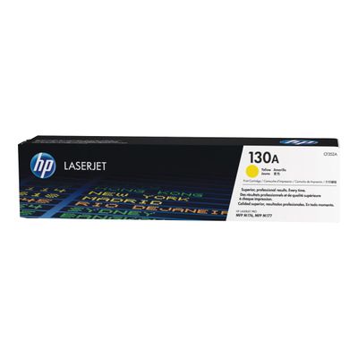 8861129393112-HP 130A - jaune - cartouche laser d'origine-Avant-0