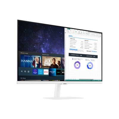 8806092231580-Samsung S27AM501NU - écran LED 27"- Full HD (1080p) - HDR-Angle gauche-3