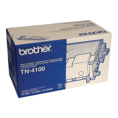 0000001141009-Brother TN4100 - noir - cartouche laser d'origine-Angle gauche-2