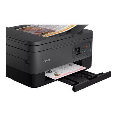 4549292192513-Canon PIXMA TS7450i - imprimante multifonction jet d'encre couleur A4 - USB, Wi-Fi(n) - noir-Gros plan-4