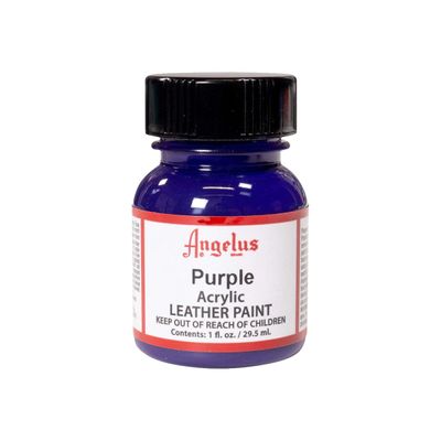 0086366710470-Angelus - Peinture acrylique pour cuir - 29,5 ml - violet-Avant-0