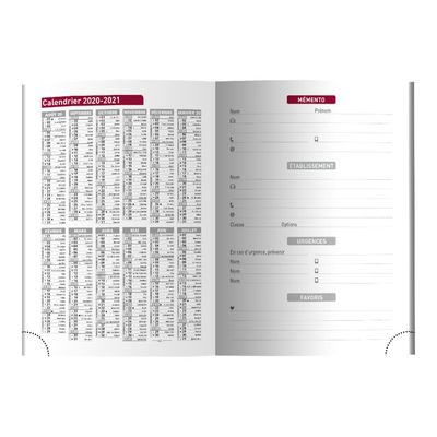 3592930017267-Agenda Chaton - 1 jour par page - 12 x 17 cm - Bouchut-Avant-1