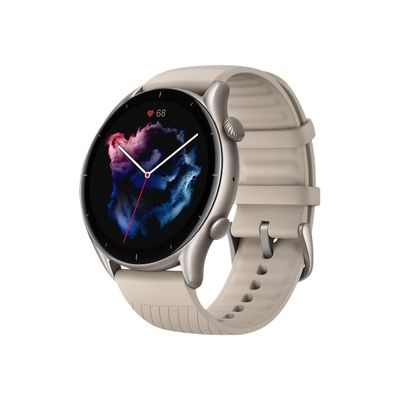 6972596103714-Amazfit GTR 3 - montre connectée - affichage 1.39" - gris-Angle droit-0