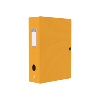 3045058207022-Oxford Memphis - Boîte de classement plastique - dos 80 mm - disponible dans différentes -Angle gauche-3