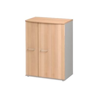 3483600784711-Rangement haut JAZZ+ - L80 x H112 x P48 - 3 portes - Hêtre-Angle droit-0