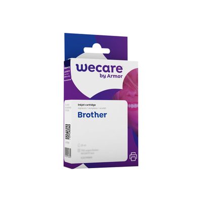 8715057012730-Cartouche compatible Brother LC1100/LC980 - noir - Wecare-Angle gauche-0