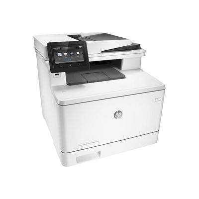 888793383537-HP Color LaserJet Pro MFP M477fdw - imprimante multifonction - couleur - laser-Angle gauche-4