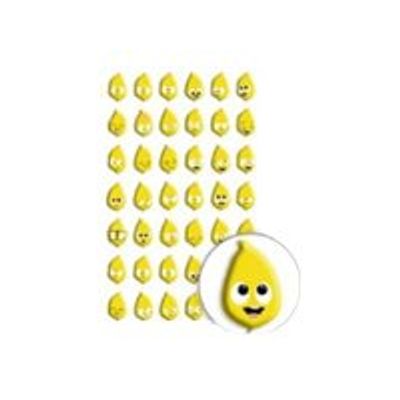 3609510900892-Maildor - 1 feuille gommettes émoji citron-Avant-0