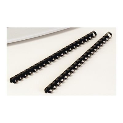 0400791407154-Fellowes - 100 anneaux de reliure en plastique - 8 mm - jusqu'à 40 feuilles - noir-P_79140715_3-2