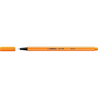 4006381105323-STABILO Point 88 - Feutre fin - 0.4 mm - orange--0