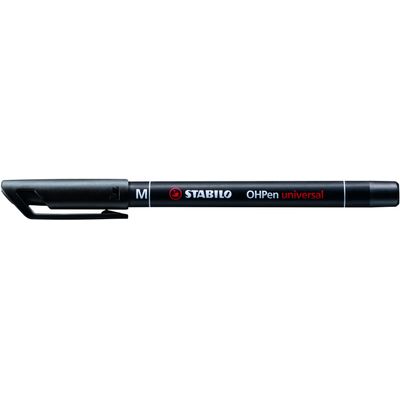 4006381115575-STABILO OHPEN - Marqueur permanent - pointe moyenne 1 mm - noir--1