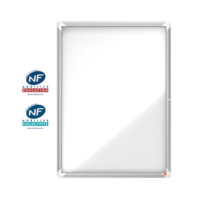5028252064064-Nobo - Vitrine extérieure 9 A4 (1000 x 752 mm) - cadre aluminium fond métal--0