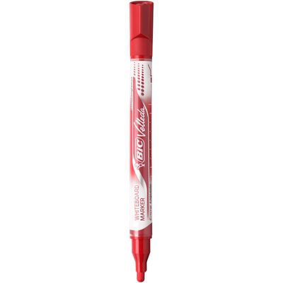 3086123304666-BIC VELLEDA LIQUID INK TANK - Marqueur effaçable - pointe ogive - rouge--0