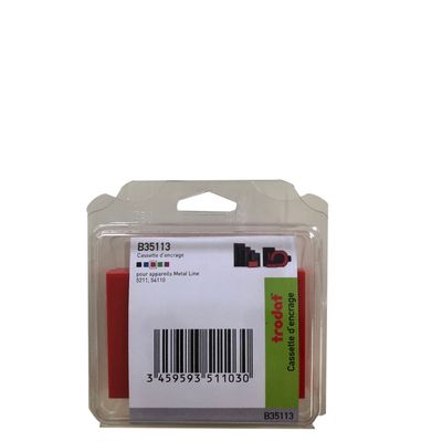 3459593511030-Trodat - 3 Encriers 6/511 recharges pour tampon 5211/54110 - rouge--0