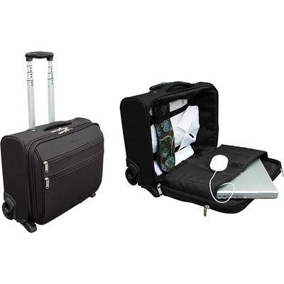 2012349931523-Clementina Frog Traveller l - Valisette trolley multipoches - noir--0