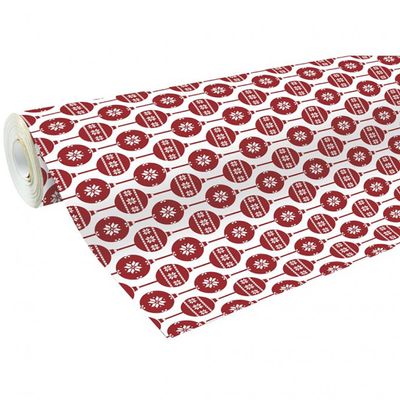 3329682013427-Clairefontaine Alliance - Papier cadeau - 70 cm x 50 m - 60 g/m² - motif boules scandinaves--0