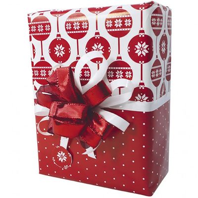 3329682013427-Clairefontaine Alliance - Papier cadeau - 70 cm x 50 m - 60 g/m² - motif boules scandinaves--1