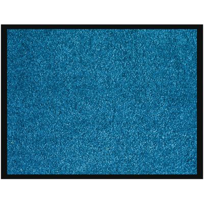 3120901006424-Tapis de sol absorbant RAINBOW - 40 x 60 cm - en polyamide - bleu--0