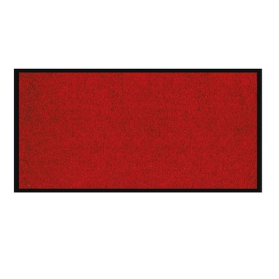 3120901006646-Tapis de sol absorbant RAINBOW - 90 x 150 cm - en polyamide - rouge--0