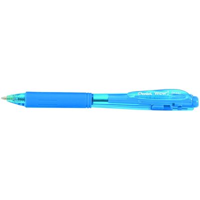 0072512235799-Pentel WOW! - Stylo à bille - bleu ciel - 1 mm--0